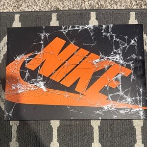 Nike Black Box with Orange Logo
